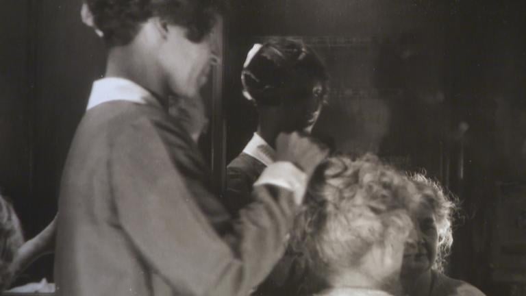 An image featured in the exhibit “Handmaidens for Travelers: The Pullman Company Maids.” (Credit: Newberry Library)