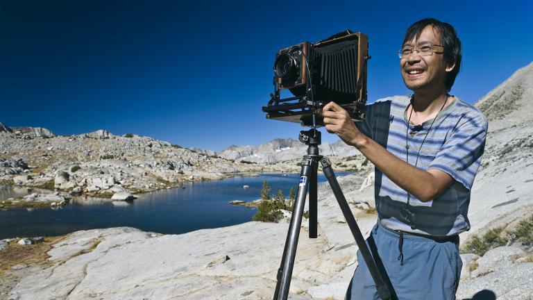 Photographer QT Luong at Kings Canyon National Park in California. (Courtesy QT Luong)