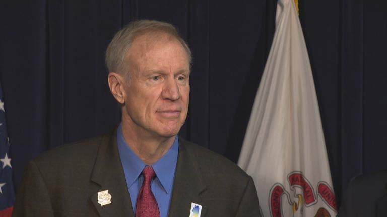 Gov. Bruce Rauner (Chicago Tonight file photo)