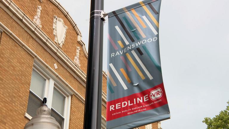 The Ravenswood community is neighbored by North Center and Lincoln Square, and there’s much disagreement over where the three neighborhoods’ borders end and begin. (WTTW News)