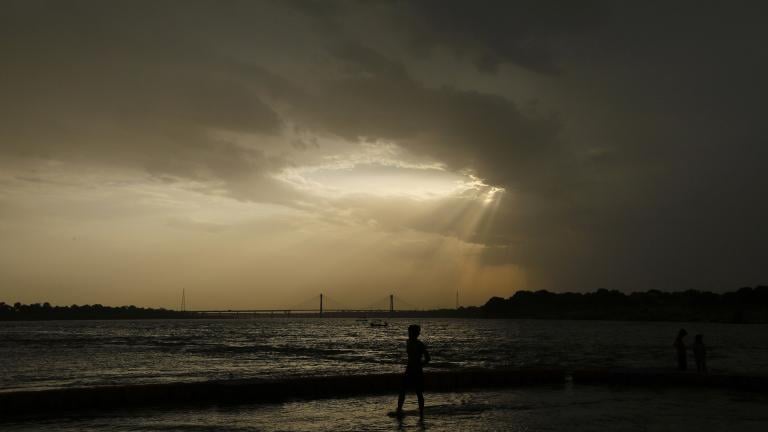 In this Wednesday, May 27, 2020 file photo, a boy stands on the shore of the Ganges River during a hot summer day in Prayagraj, India. (AP Photo / Rajesh Kumar Singh) In this Wednesday, May 27, 2020 file photo, a boy stands on the shore of the Ganges River during a hot summer day in Prayagraj, India. (AP Photo / Rajesh Kumar Singh)