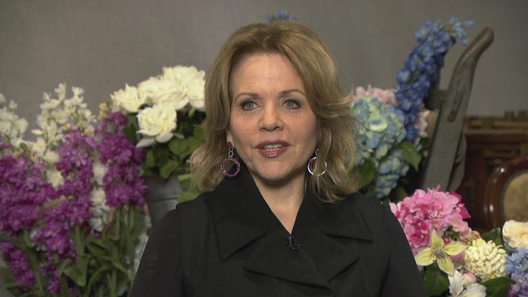 Renée Fleming speaks with WTTW News about “The Light in the Piazza.” (WTTW News)