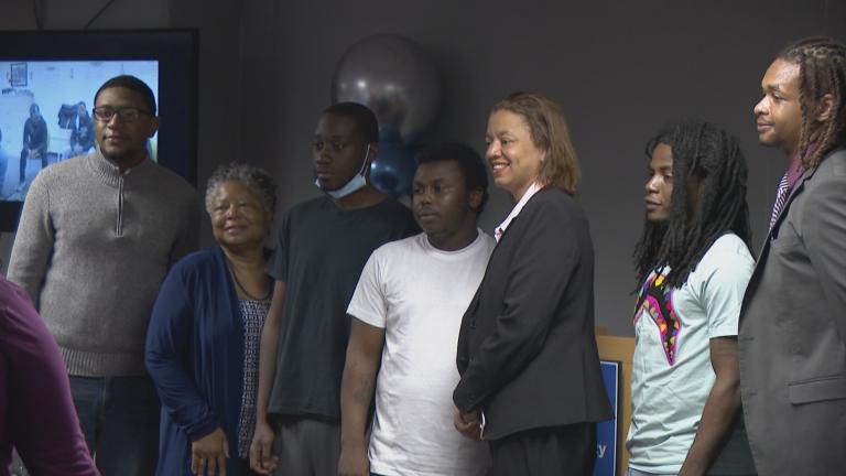 The first graduation ceremony for the Circuit Court of Cook County’s Restorative Justice Community Court in Englewood was held on June 29, 2022. (WTTW News)