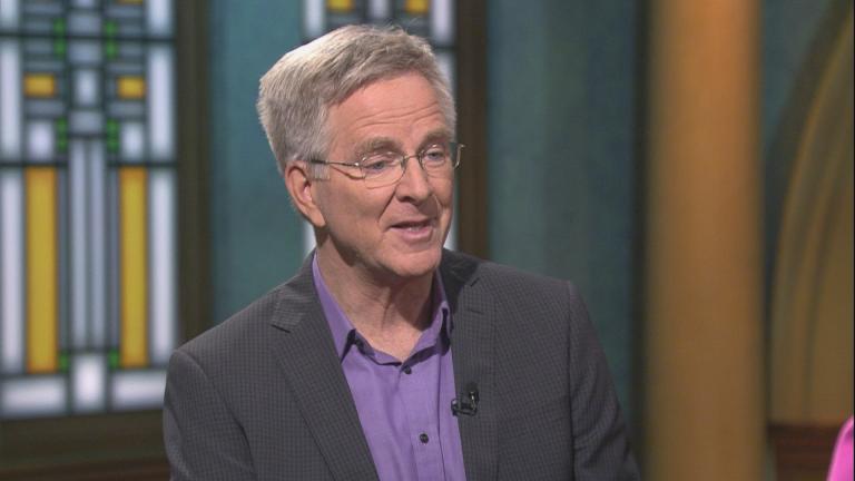 Rick Steves, host of “Rick Steves’ Europe,” appears on “Chicago Tonight.” (WTTW News)