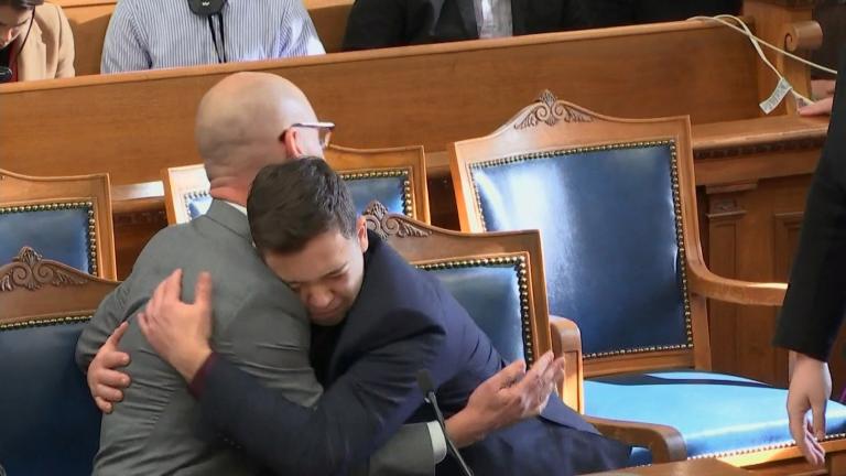 Illinois teenager, Kyle Rittenhouse, has been acquitted of all charges against him in Kenosha, Wisconsin. Nov. 19, 2021. (WTTW News via CNN)