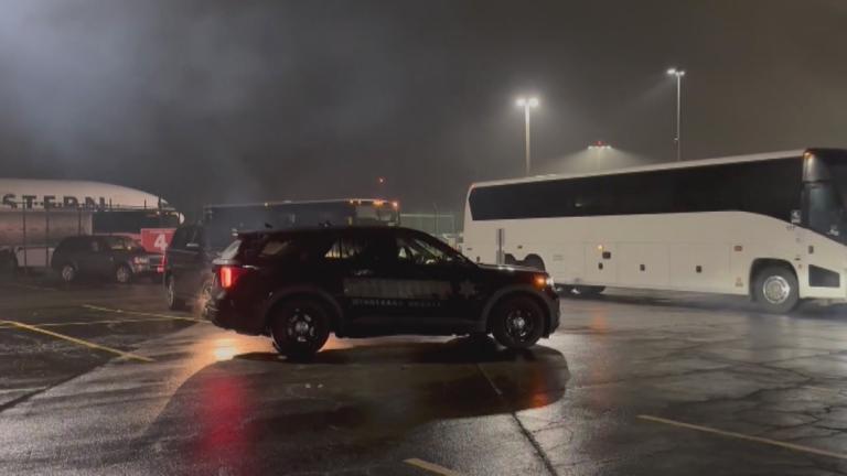 In Rockford, Ill., 355 migrants recently arrived by plane.