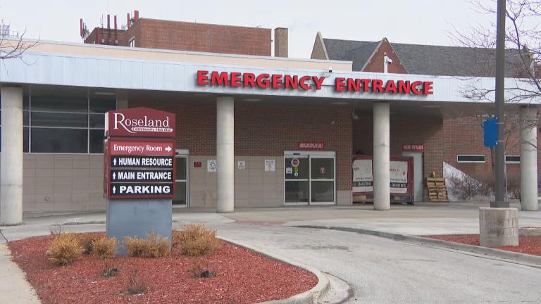 Roseland Community Hospital, 45 W. 111th St., is facing financial struggles. (WTTW News)