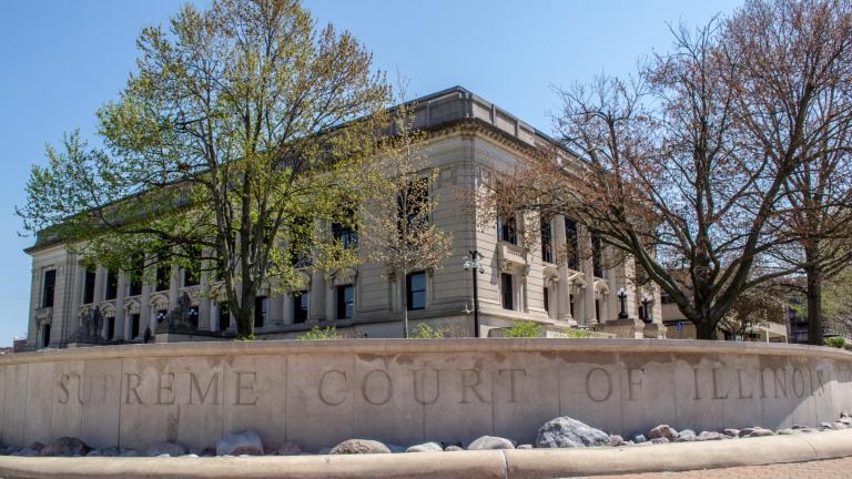 The Office of Pretrial Services, which is overseen by the Illinois Supreme Court (pictured), released data about pretrial investigations and detentions nine months after cash bail ended in Illinois. (Jerry Nowicki / Capitol News Illinois) 