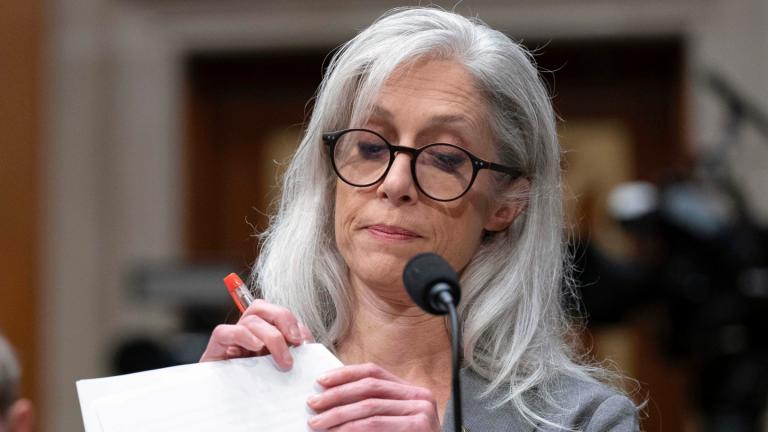 Former Centers for Disease Control and Prevention Director Susan Monarez testifies before the Senate Committee on Health, Education, Labor, and Pensions hearing to examine reviewing recent events at the Centers for Disease Control and Prevention and implications for children's health on Capitol Hill, in Washington, Wednesday, Sept. 17, 2025. (AP Photo / Jose Luis Magana)