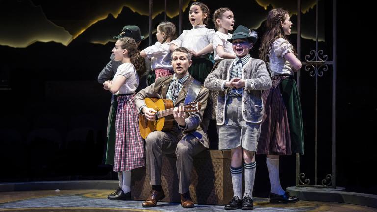 The cast of Mariott Theater’s “The Sound of Music” (Courtesy: Liz Lauren)