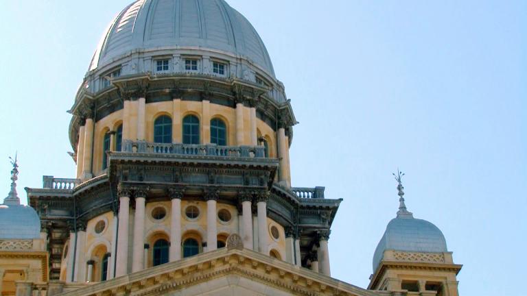 The Illinois State Capitol in Springfield. (WTTW News)