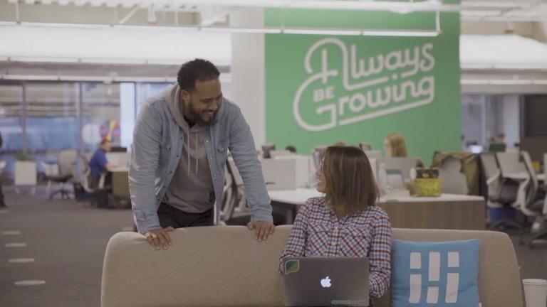 A still image from a Sprout Social video campaign. (Sprout Social YouTube)