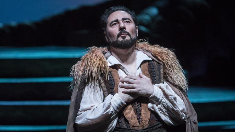 Stefano La Colla in “Turandot” (Courtesy of Lyric Opera Chicago)