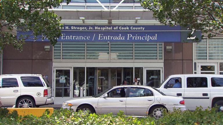 John H. Stroger, Jr. Hospital of Cook County (WTTW News)