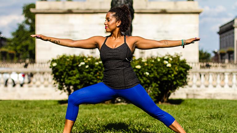 Practicing mindfulness exercises can alleviate symptoms of depression and stress experienced by disadvantaged women, according to a recent study. (Dave Rosenblum / Flickr)