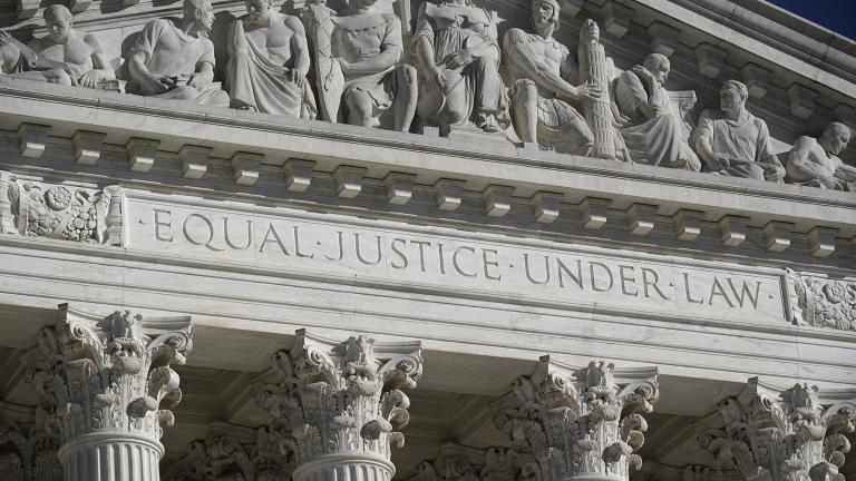 In this Nov. 4, 2020 file photo, the Supreme Court is seen in Washington. (AP Photo / J. Scott Applewhite, File)