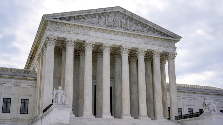 The Supreme Court is seen on the first day of the new term, in Washington, Oct. 4, 2021. (AP Photo / J. Scott Applewhite, File)