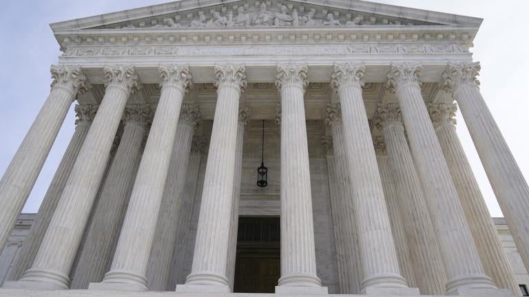 The U.S. Supreme Court on Wednesday, Jan.19, 2022, in Washington. (AP Photo / Mariam Zuhaib)