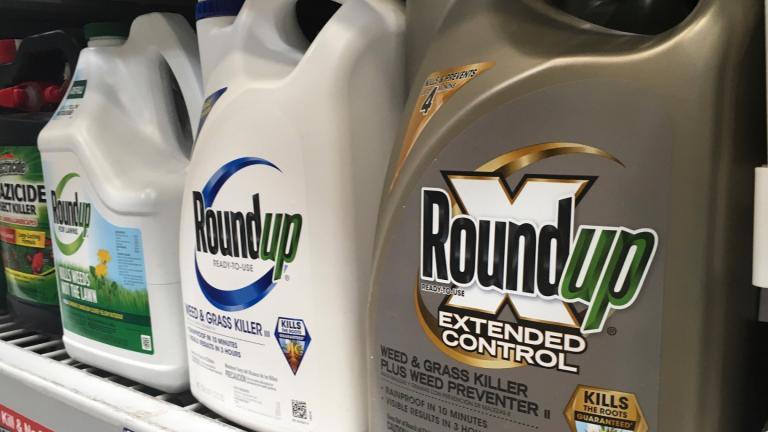 Containers of Roundup are displayed on a store shelf in San Francisco on Feb. 24, 2019. (AP Photo / Haven Daley, File)