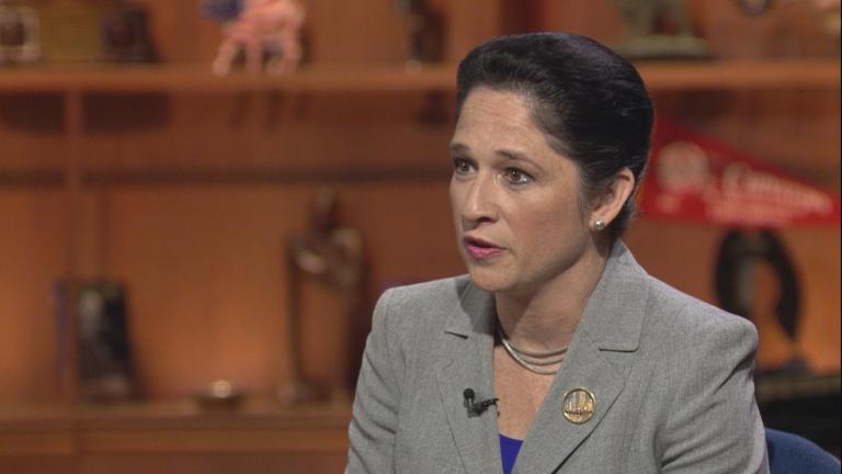 Illinois Comptroller Susana Mendoza appears on “Chicago Tonight.”