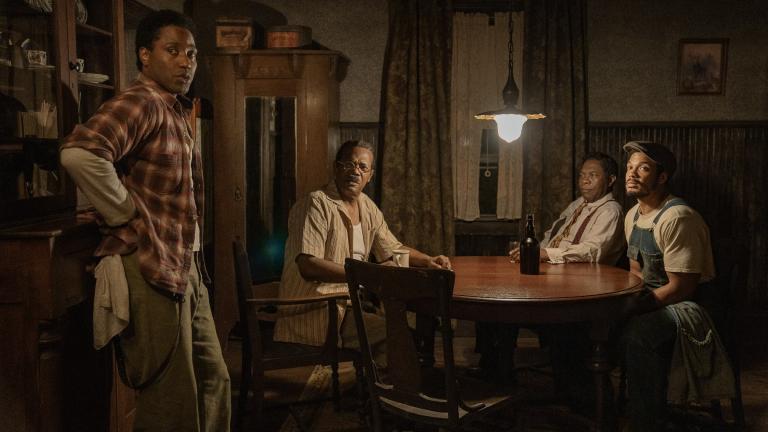 A still from Malcom Washington's directorial debut “The Piano Lesson.” (Credit: Netflix)