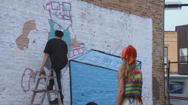 “Tagged” follows a street artist who gets caught up in a murder investigation. (Credit: Kernel Productions)