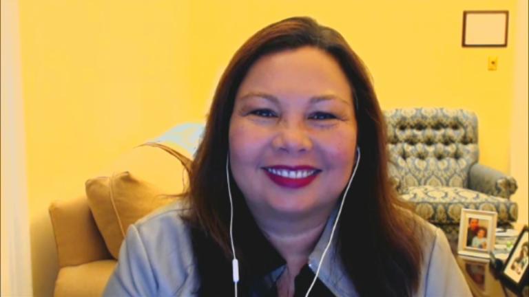 Sen. Tammy Duckworth appears on “Chicago Tonight” on Nov. 29, 2022. (WTTW News)
