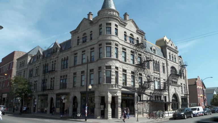 The Thalia Hall Block Party will bring live music and food vendors to Allport Street directly in front of the historic music hall. (WTTW News)
