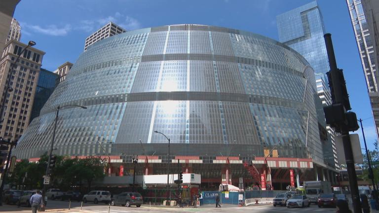 The James R. Thompson Center on May 6, 2024. (WTTW News)