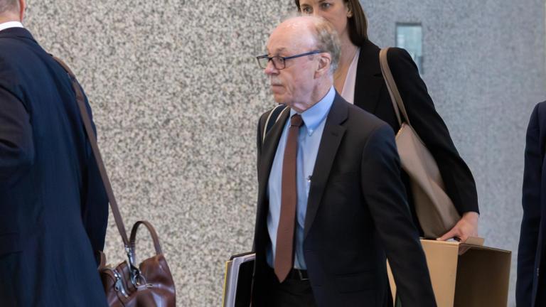 Tim Mapes is pictured at the Dirksen Federal Building on Aug. 7, 2023. (Capitol News Illinois)