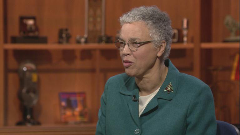 Cook County Board President Toni Preckwinkle appears on “Chicago Tonight” on Monday, Dec. 23, 2019.
