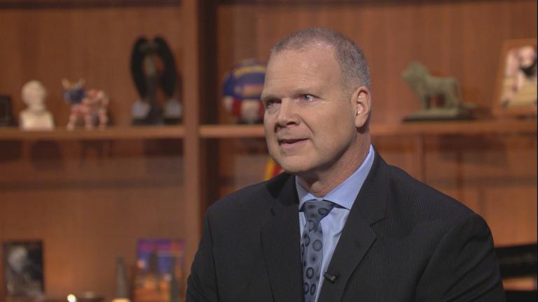 State Superintendent of Education Tony Smith appears on “Chicago Tonight” on Jan. 11, 2018.