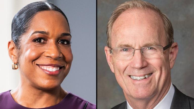 Juliana Stratton and Don Tracy. (Campaign photos)