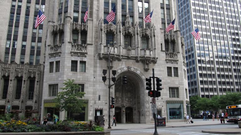 Tribune Tower (Ken Lund / Flickr) Tribune Tower (Ken Lund / Flickr)
