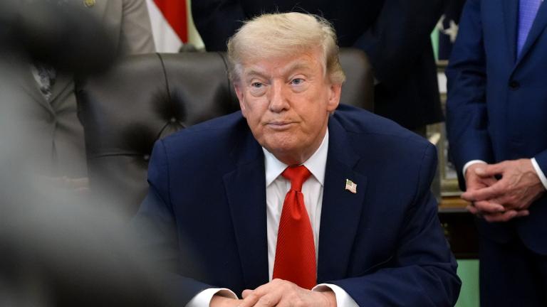 President Donald Trump listens during an event to sign a proclamation about the fishing industry, in the Oval Office of the White House, Thursday, June 11, 2026, in Washington. (AP Photo / Jacquelyn Martin)