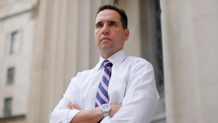 Jack Smith, then the Department of Justice’s chief of the Public Integrity Section, poses for photo at the Department of Justice in Washington, on Aug. 24, 2010. (AP Photo / Charles Dharapak, File)