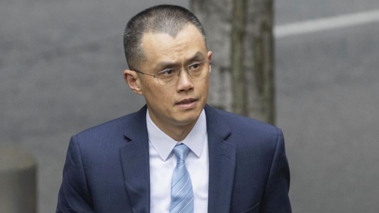 Changpeng Zhao, the founder of Binance, the world's largest cryptocurrency exchange, enters the Federal Courthouse in Seattle, April 30, 2024. (Ellen M. Banner / The Seattle Times via AP)