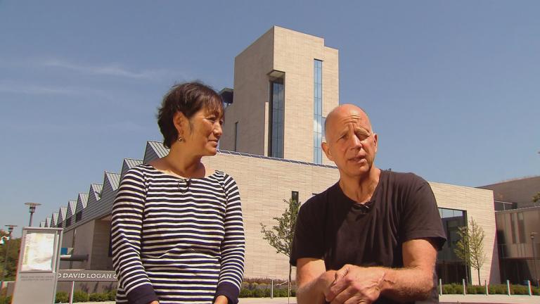 Architects Billie Tsien, left, and Tod Williams.