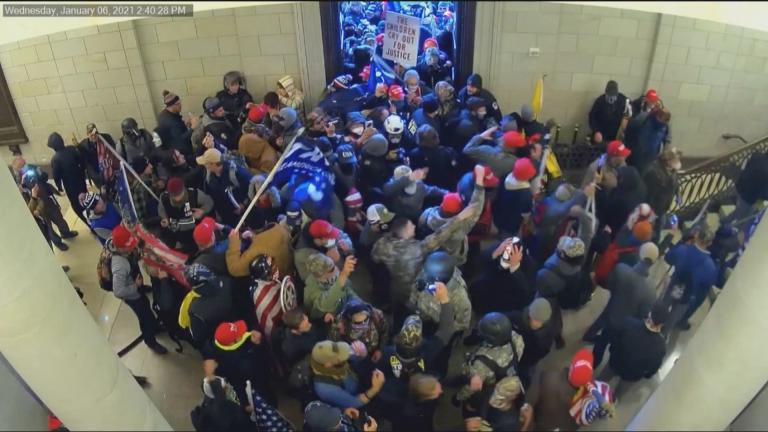 (U.S. Capitol surveillance video)