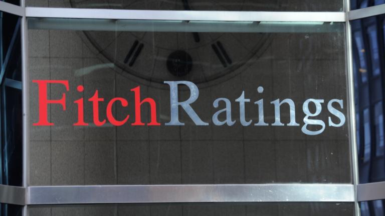 FILE - This photo shows signage for Fitch Ratings, Sunday, Oct. 9, 2011, in New York. (Henny Ray Abrams / AP Photo, File)