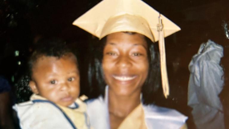 This undated photo provided by the family's lawyers in July 2024 shows Sonya Massey of Springfield, Ill. Prosecutors have charged Sangamon County Deputy Sean Grayson with murdering Massey while responding to an emergency call at her home July 6, 2024, saying in court records that he shot her in the face during a tense moment over a pot of water in her home. (Courtesy Ben Crump Law via AP)