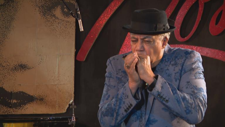 Blues musician Billy Branch performs. (Provided)