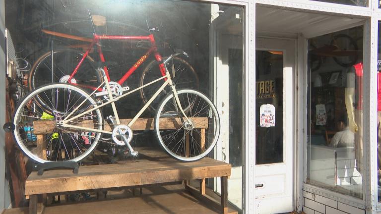 Heritage Bikes & Coffee in Lakeview (WTTW News)