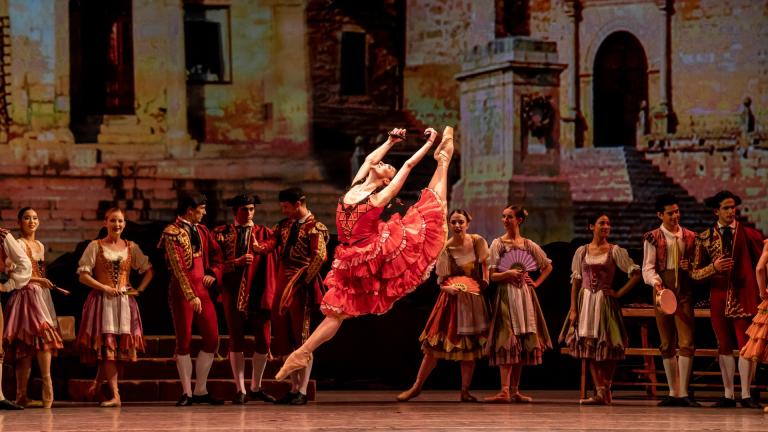 Victoria Jaiani as Kitri in "Don Quixote." (Photo by Cheryl Mann)