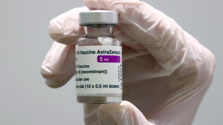 In this Monday, March 22, 2021 file photo medical staff prepares an AstraZeneca coronavirus vaccine during preparations at the vaccine center in Ebersberg near Munich, Germany. (AP Photo / Matthias Schrader, File)
