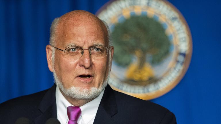 Director of the Centers for Disease Control and Prevention Robert Redfield, speaks during a White House Coronavirus Task Force briefing at the Department of Education building Wednesday, July 8, 2020, in Washington. (AP Photo / Manuel Balce Ceneta)