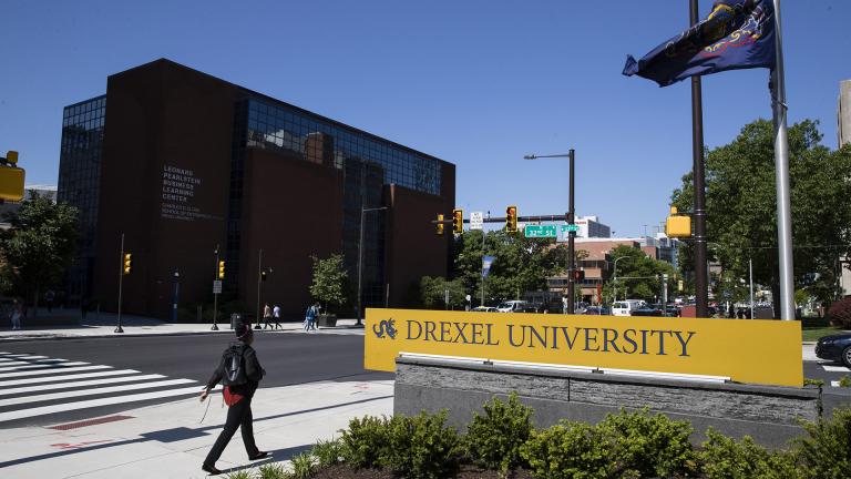 In this May 15, 2019, file photo Drexel University in Philadelphia. Students at more than 25 universities are filing lawsuits demanding tuition refunds from their schools after finding that the online classes they are being offered do not match up to the classroom experience. (AP Photo / Matt Rourke, File)
