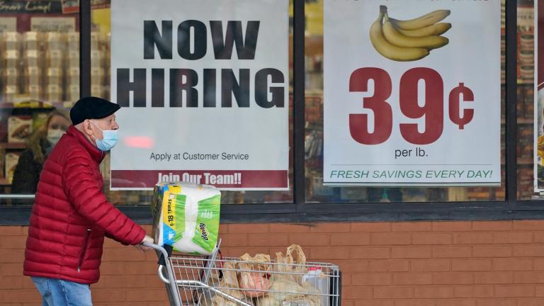 A man walks out of a Marc’s Store, Friday, Jan. 8, 2021, in Mayfield Heights, Ohio. (AP Photo / Tony Dejak, file) A man walks out of a Marc’s Store, Friday, Jan. 8, 2021, in Mayfield Heights, Ohio. (AP Photo / Tony Dejak, file)