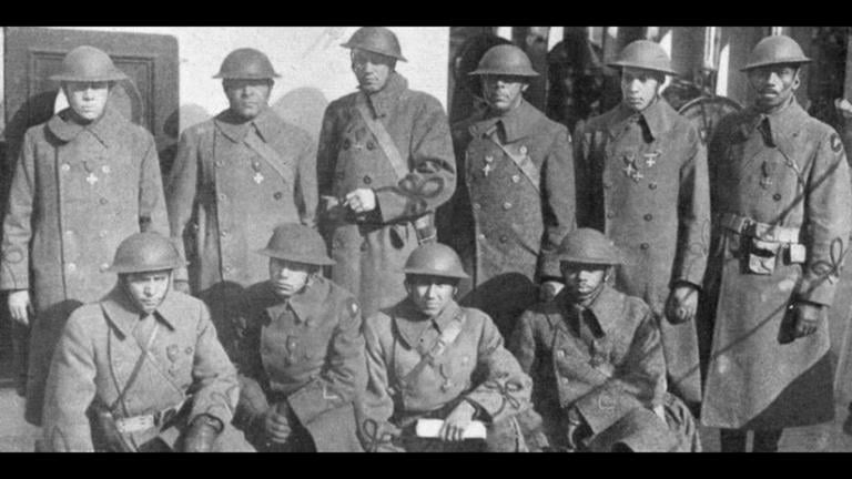 The 370th Regiment of the United States National Guard fought on two fronts: the war against the Germans and the war against racism and inequality.