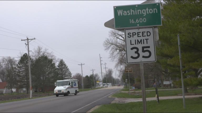 The town of Washington in central Illinois.